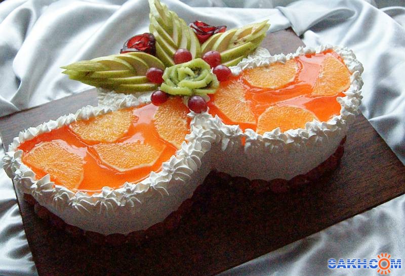 Желе с фруктами на торт рецепт с пошагово