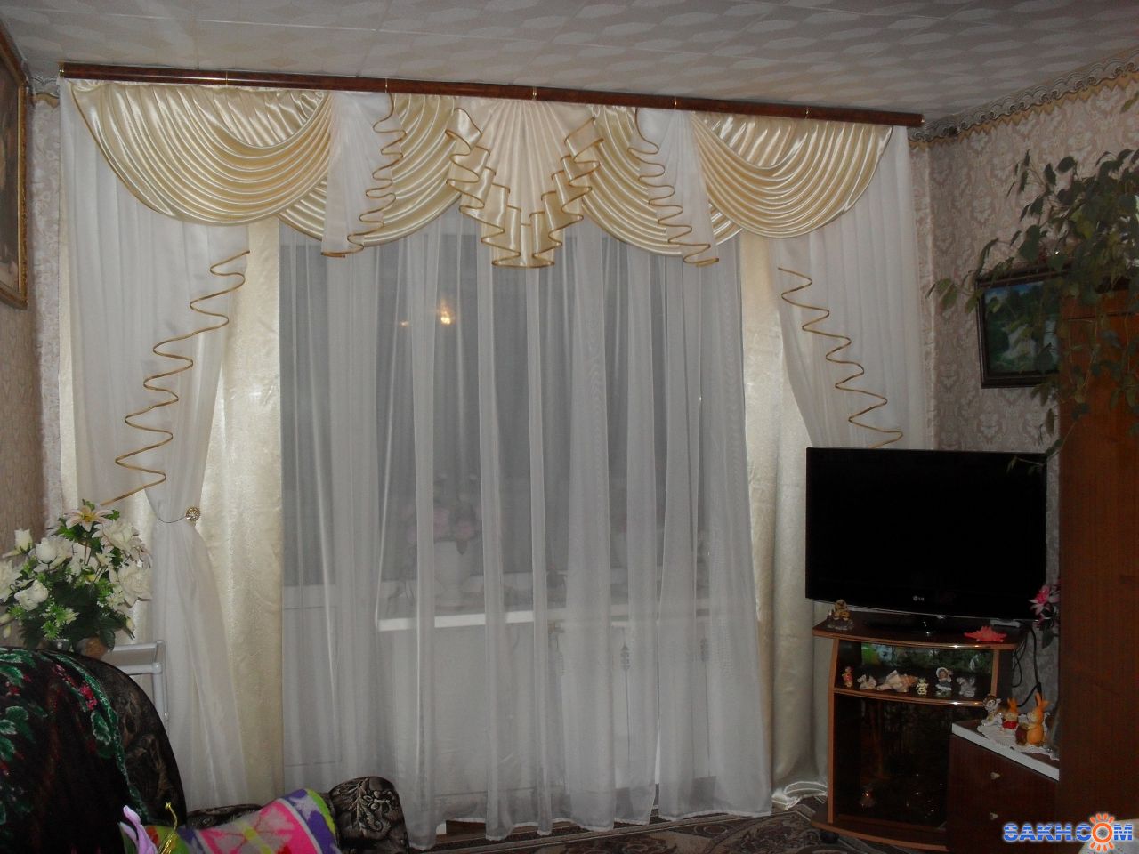 Сшить шторы для зала фото 82