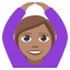 :woman_gesturing_ok_tone3: 🙆🏽♀️