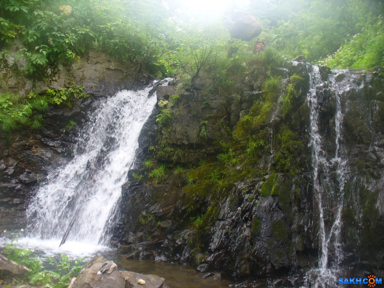 Сергиевский водопад Сахалин