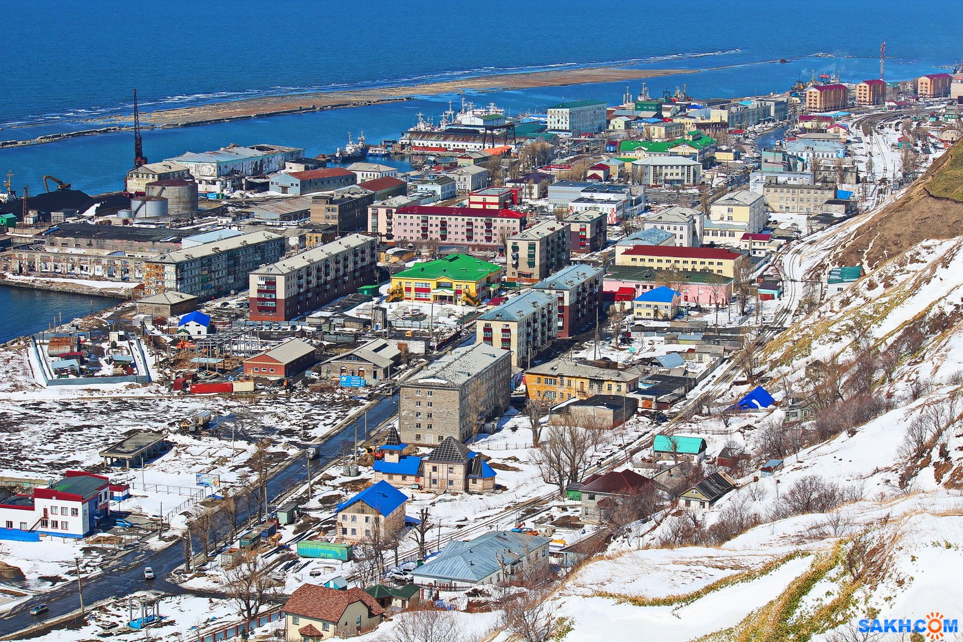 Время в южном сахалине. Сахалин Невельск. Невельск 2000.