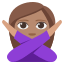 :person_gesturing_no_tone3: 🙅🏽