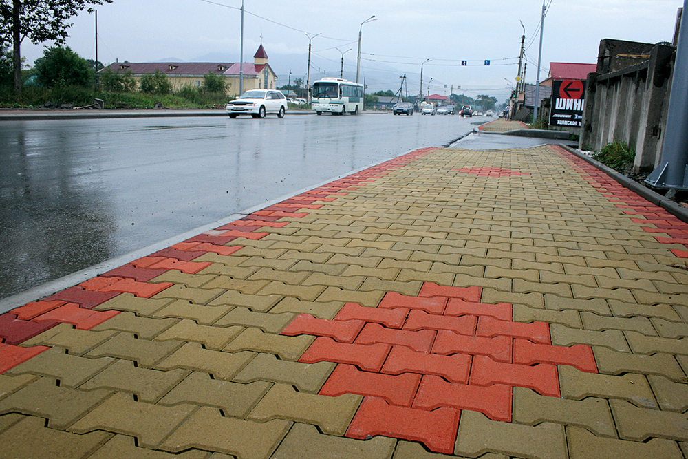 асфальтовая тротуарная плитка