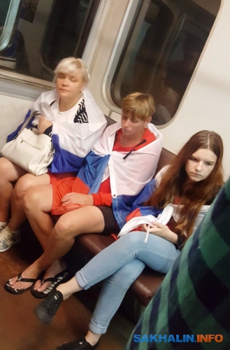 После матча 