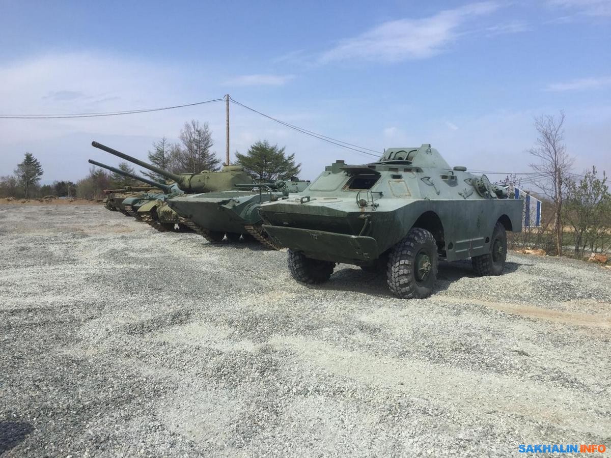 Новая военная техника пополнила парк 