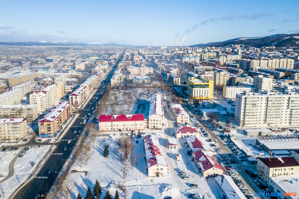 Сахалинск Фото Города