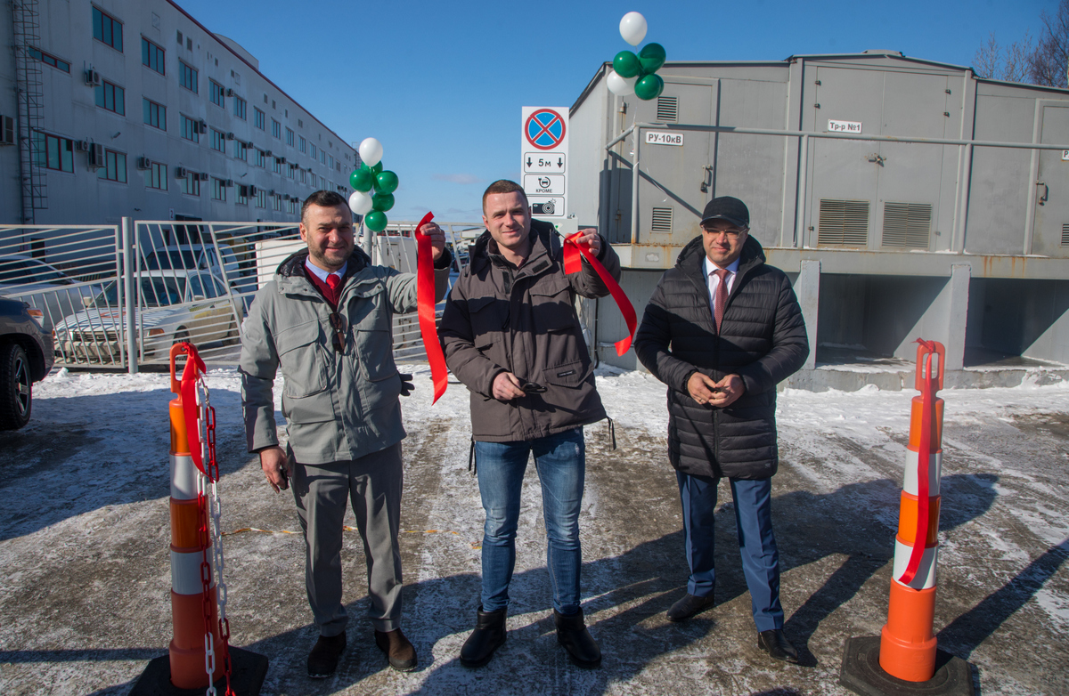 В Южно-Сахалинске открыли первую автозаправку для электрокаров. Сахалин.Инфо