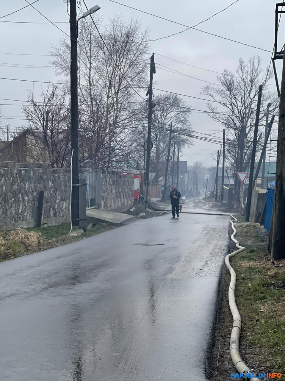 Мужчина погиб в сгоревшей гостинице в Южно-Сахалинске. Сахалин.Инфо