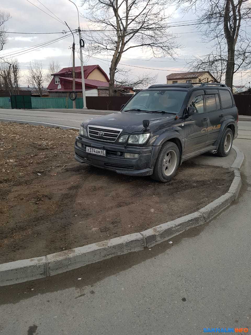 Еще одного автохама с соответствующим госномером обнаружили в  Южно-Сахалинске. Сахалин.Инфо