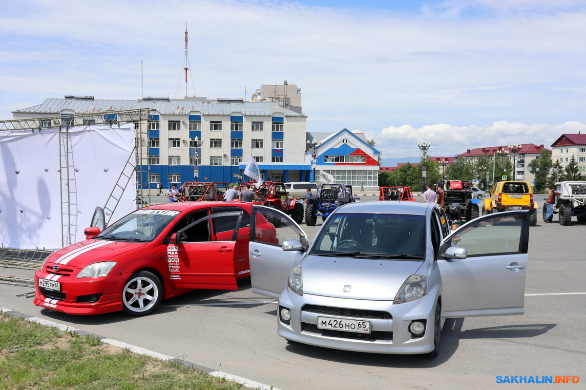 Сахалинская федерация автоспорта показала красоту и мощь прокачанных авто.  Сахалин.Инфо