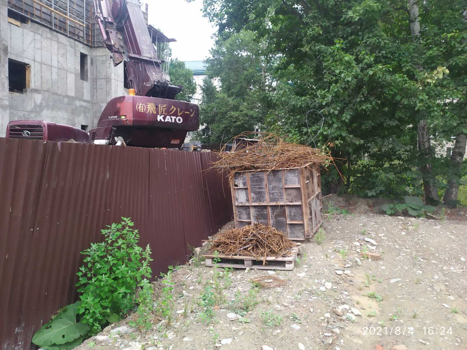 В Южно-Сахалинске нашли нарушения на стройплощадке 10-этажного дома.  Сахалин.Инфо