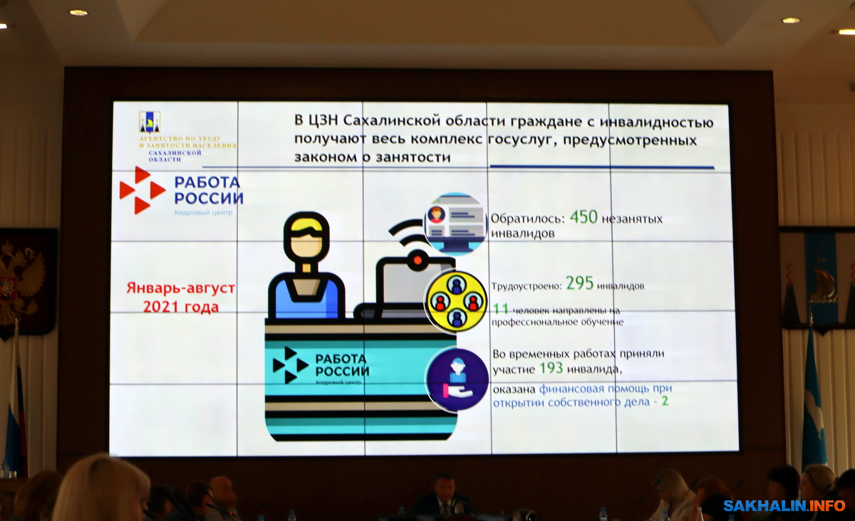 В Сахалинской области проблема с трудоустройством инвалидов. Сахалин.Инфо