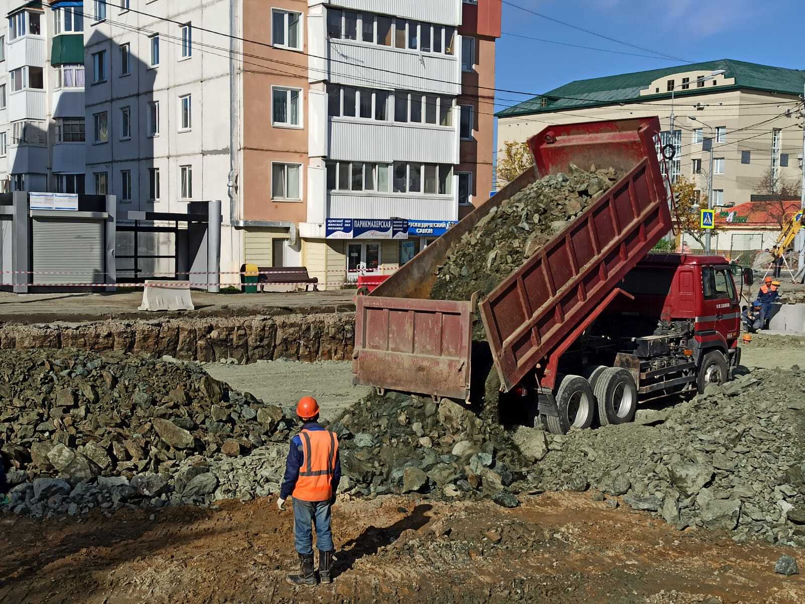 Монтаж ливневки в бетоне