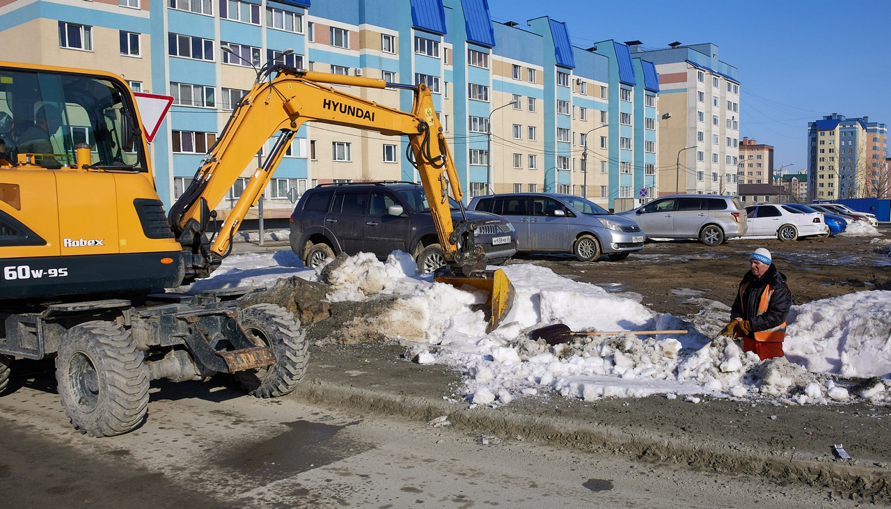 В Южно-Сахалинске продолжают готовиться к паводкам. Сахалин.Инфо