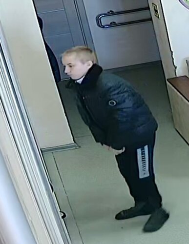 Фото сделано в момент ухода