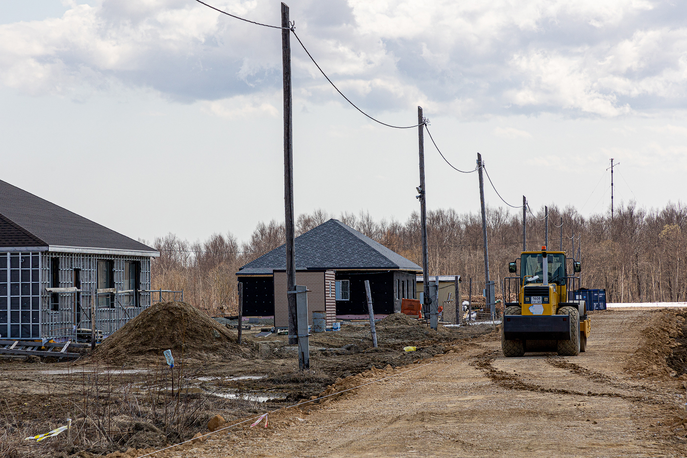 Дорога к участку ижс. Земля многодетным.