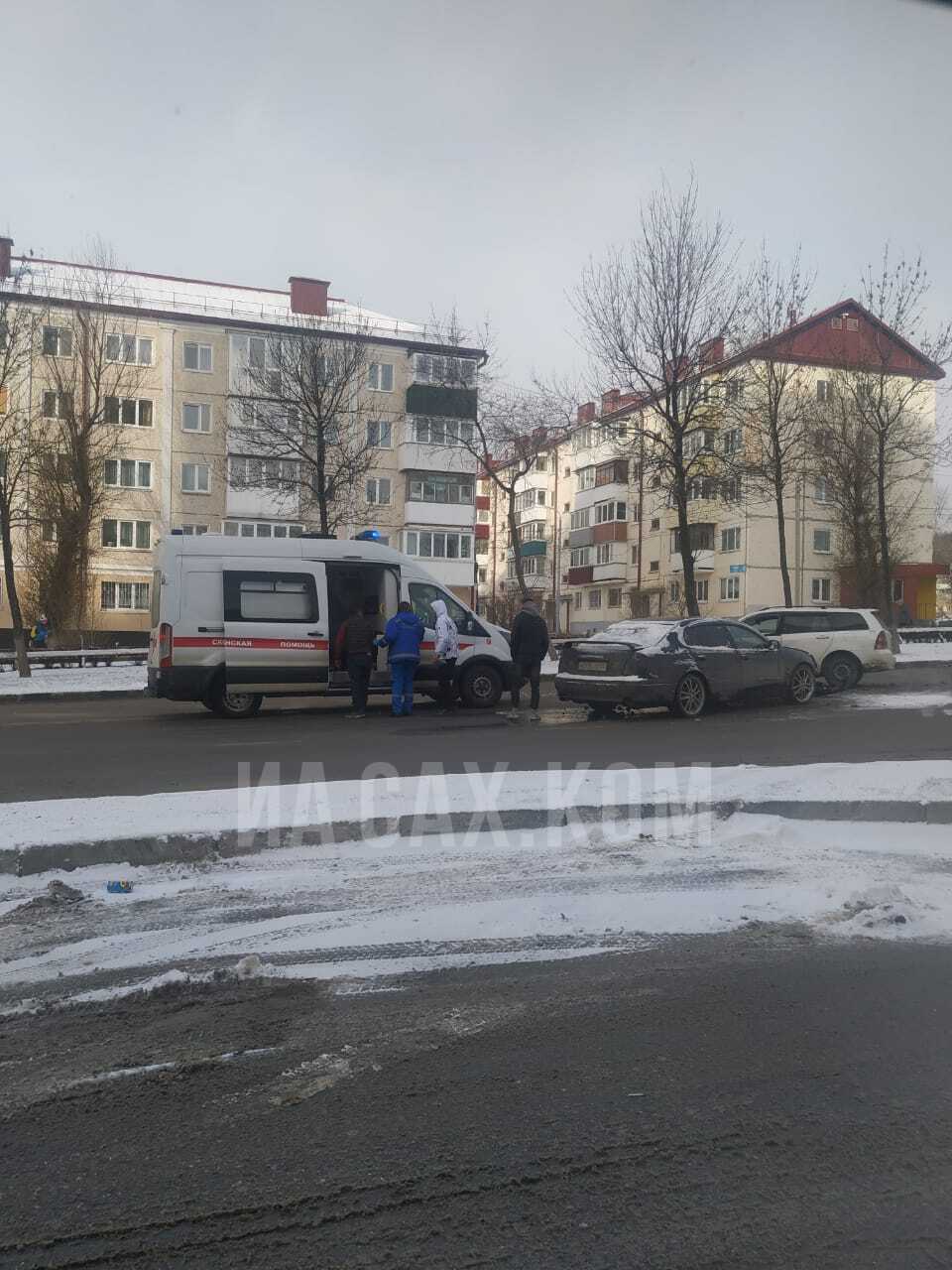 В Южно-Сахалинске продолжается парад ДТП первого дня зимы. Автоновости.  Сахалин.Бизнес Справочник