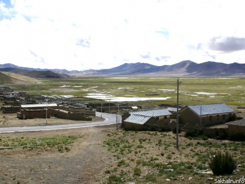 Деревня Drongpa Tradun