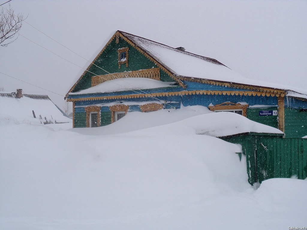 В Александровск-Сахалинском районе устраняют последствия циклона.  Сахалин.Инфо