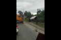 Два грузовика и Subaru Forester жестко встретились на перекрестке улиц Холмской и Транзитной в Южно-Сахалинске