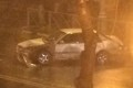 Машина сломала ограждение на улице Ленина и собрала утреннюю пробку в Южно-Сахалинске
