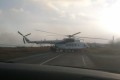На Сахалине вертолет санавиации сел на дорогу, чтобы спасти жизнь человеку