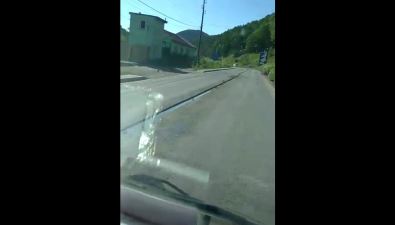 На улице Железнодорожной в Холмске вырезали разметку