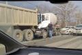 Четыре грузовика и три легковушки столкнулись на улице Лермонтова