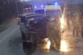 Серьезное ДТП с тремя внедорожниками произошло на улице Лермонтова