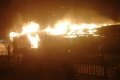 Четырехквартирный дом сгорел в Ногликах