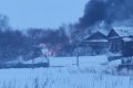 Две семьи остались без дома из-за пожара в Некрасовке