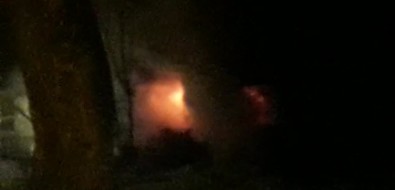 Расселенный дом загорелся в сахалинском селе