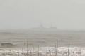 Сильный шторм чуть не выбросил судно на мель у берегов Сахалина