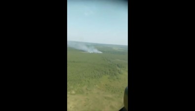 Жара мешает тушить новый лесной пожар на севере Сахалина
